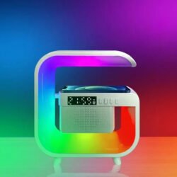 Wireless Speaker Desk Lamp with Wireless Charger 48W Power