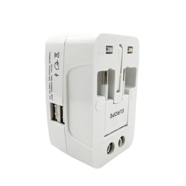 Universal Travel AC Power Adapter for Worldwide Use