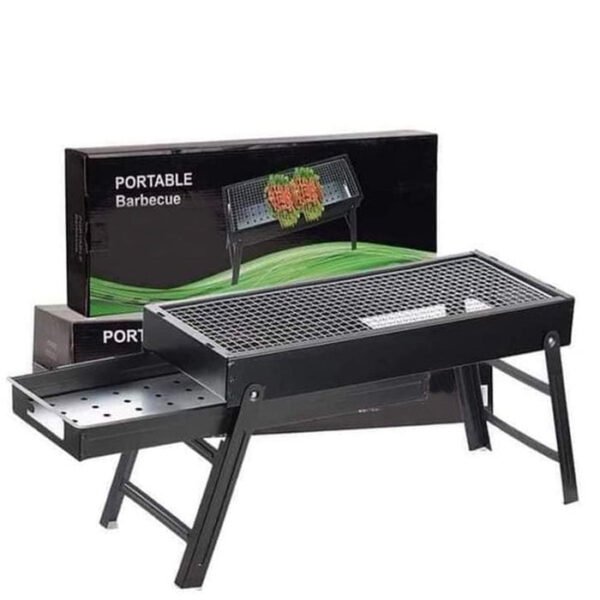 Outdoor Portable Folding Barbeque Grill Set
