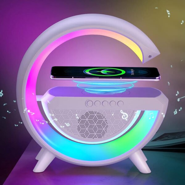 3-in-1 LED Night Lamp with Bluetooth Speaker and Mood Lighting