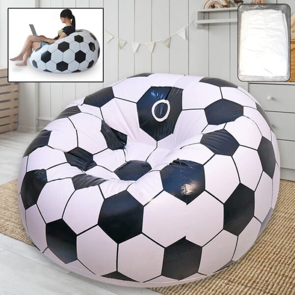 Foldable Cartoon Inflatable Sofa Chair for Adults Kids