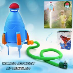 Sprinkler Rocket Launcher Summer Fun for Kids